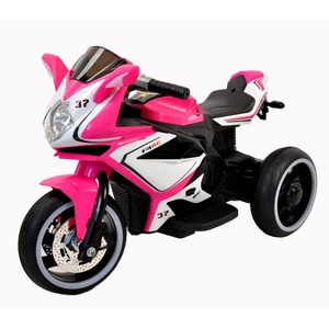 Electric motorcycle/ 12 V Kids toys motorcycle/Kids electric car/electric ride on toys for 3 4 5 6 years Boys Girls with Training Wheels - 1 of 4