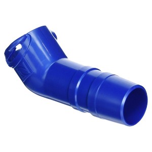 Zodiac Pool Systems Twist Lock 45 Degree Elbow Extension for Swimming Pools with T5 Duo and MX8 Suction Side Pool Cleaners, R0532400, Blue - 1 of 4