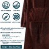 PAVILIA Wearable Blanket with Sleeves and Foot Pockets, Fleece Warm Snuggle Pocket Sleeved Throw for Women Men Adults - 4 of 4
