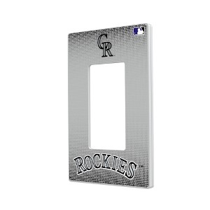 MLB National League Teams Linen Hidden-Screw Light Switch Plate for Single Rocker - 1 of 4