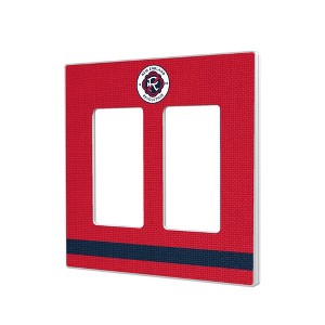 MLS Eastern Conference Teams Stripe Hidden-Screw Light Switch Plate for Double Rocker - 1 of 4