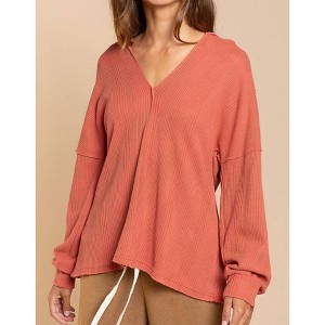 Women's Knit Top With Star Details - POL - 1 of 4