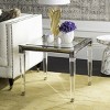 Charleston Acrylic End Table - SFV2513B - Silver - Safavieh Couture - 2 of 4