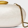 Organic Minaudiere Clutch - A New Day™ Pearl - 4 of 4