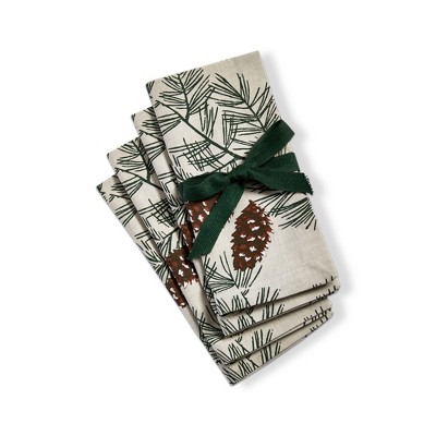 TAG Wilde Pinecone Napkin S/4