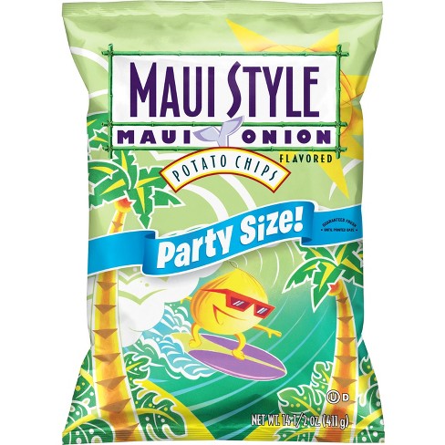 Maui Style Maui Onion Potato Chips -14.5oz : Target