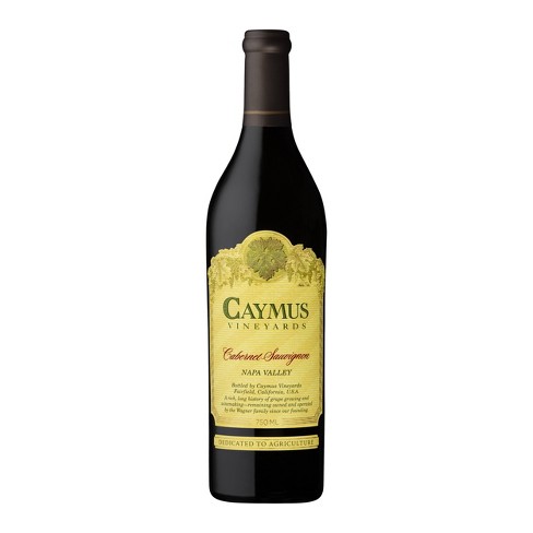 Caymus Vineyards Cabernet Sauvignon Red Wine 750ml Bottle Target