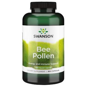 Swanson Herbal Supplements Bee Pollen 400 mg Capsule 300ct