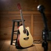 Ashthorpe Full-Size Cutaway Thinline Acoustic Electric Guitar Package with Premium Tonewoods - 2 of 4