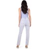 Rekucci Women's Secret Figure Pull-On Straight Leg Jeans – Mid-Rise, Stretch Denim, Slimming Fit, Sculpting & Comfortable Everyday Style - 3 of 4