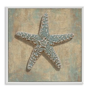 Stupell Industries Starfish Beach Objects Design, 24" x 24" - 1 of 4