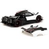 Pagani Zonda Cinque Bianco Benny White and Black "Global64" Series 1/64 Diecast Model Car by Tarmac Works - image 3 of 3