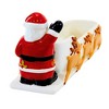 Tag 4.0 Inch Merry Santa Sleigh Dish Reindeer Candy Dishes - 2 of 3