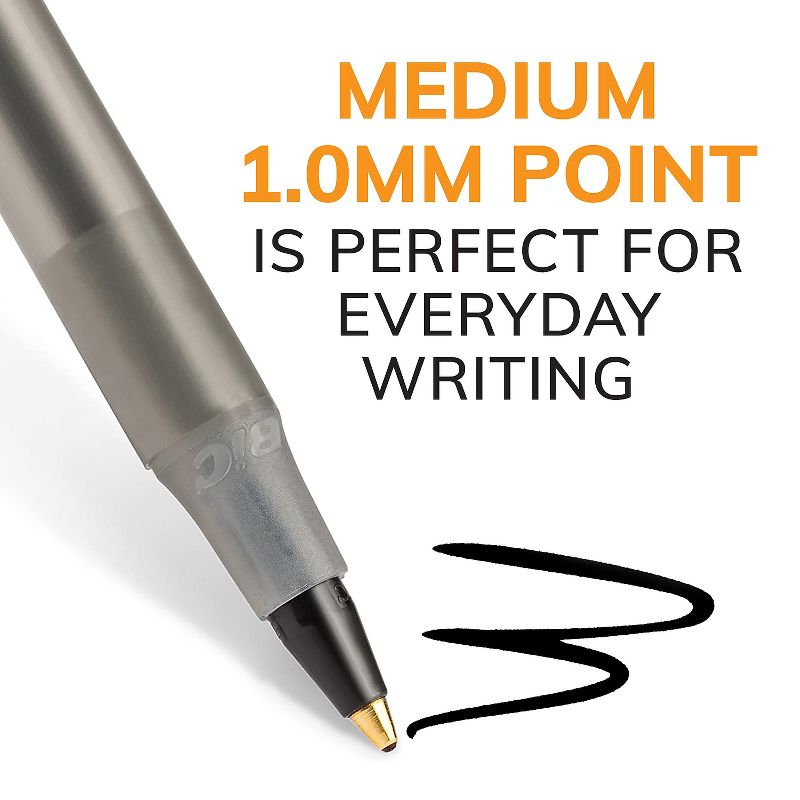 BIC Round Stic Xtra-Life Ballpoint Pens Medium 1.0 mm Assorted 24298912, 4 of 10