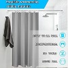LunaLulinlk Swivel Shower Curtain Rod 31-50 inches Adjustable Silver Spring Tension Shower Rod - 4 of 4
