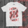 Mens King Of Hearts T shirt Cool Vintage Graphic Novelty Retro Tee for Guys - Crazy Dog Men's T Shirt - image 3 of 4