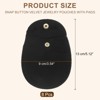Unique Bargains Snap Button Velvet Jewelry Pouches with Pads 8 Pcs - 2 of 4