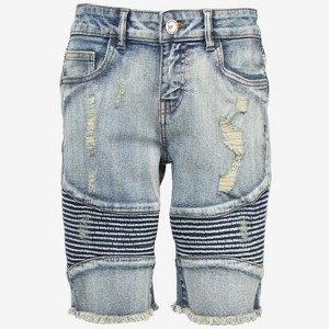 X RAY Boy's Stretch Denim Shorts,Jeans Shorts -Kids Shorts - 1 of 4