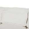 PAGED Stylish Sofa Comfy Double Layer Upholstered Couch with Storage Function, 4-Seater Sofa for Living Room - 2 of 4