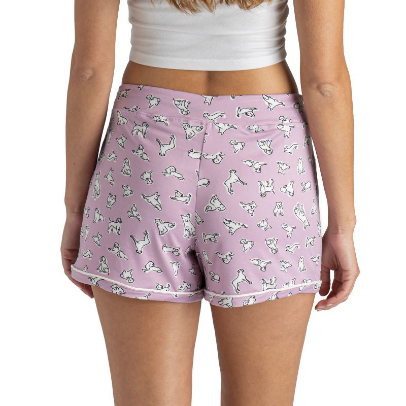 Hello Mello Women's Signature Lounge Pajama Shorts, 3 of 4