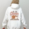 Simply Sage Market Tis The Season Pumpkin Ghost Front And Back Hoodie - 3 of 4