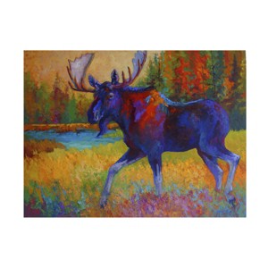 Marion Rose 'Majestic Moose' Canvas Art - 1 of 4