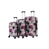 Mirage Luggage Paula 3-Piece ABS Hardshell Lightweight Set with 360° Dual Spinning Wheels and Combo Lock - 3 of 4
