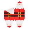 Juvale 50 Pack Santa Claus Christmas Paper Napkins for Holiday Party Supplies, 5 x 6 In - 4 of 4