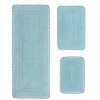 Casual Elegence Collection Cotton Reversible Tufted Set of 3 Bath Rug Set - Home Weavers - 2 of 4