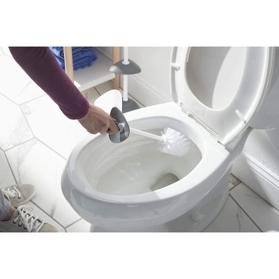 Clorox Covered Toilet Brush &#38; Holder