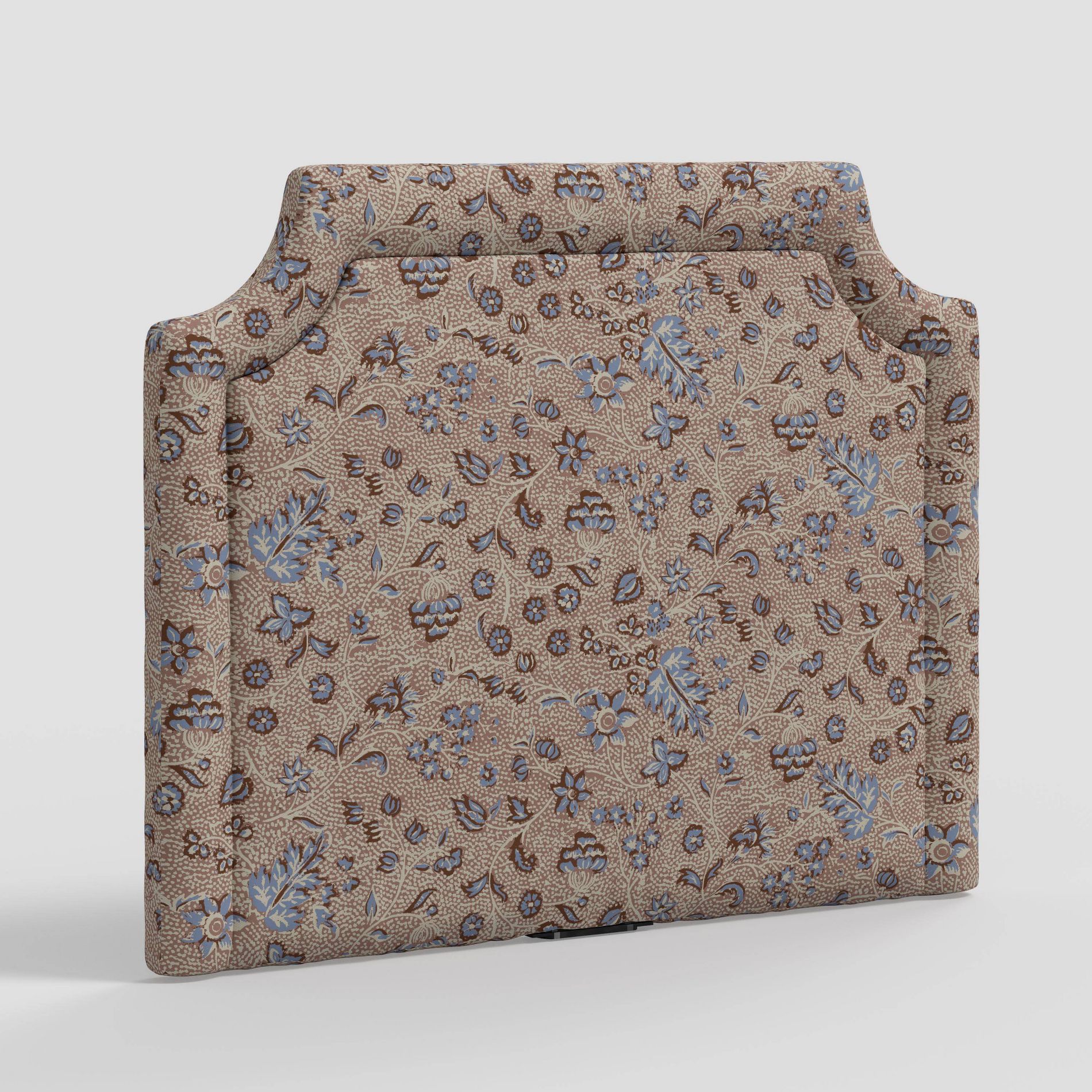 Twin Charlie Notched Border Stick-on-the-Wall Dorm Headboard USB Vintage Floral - Threshold™