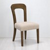 Dining Chairs Set of 2, Upholstered Kitchen Side Chairs with Rubber Wood Legs for Dining Room or Kitchen, 330 LBS Weight Capacity, Easy Assembly - 4 of 4