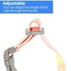 Unique Bargains Lightweight Cat Harness and Leash Set for Large and Small Cat Travel Walking Medium Orange - 4 of 4