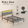 Greenstell Bed Frame with Headboard & Footboard, Metal Platform Bed Frame with LED Lights & Charging Station, Under Bed Storage, Solid and Stable - 4 of 4