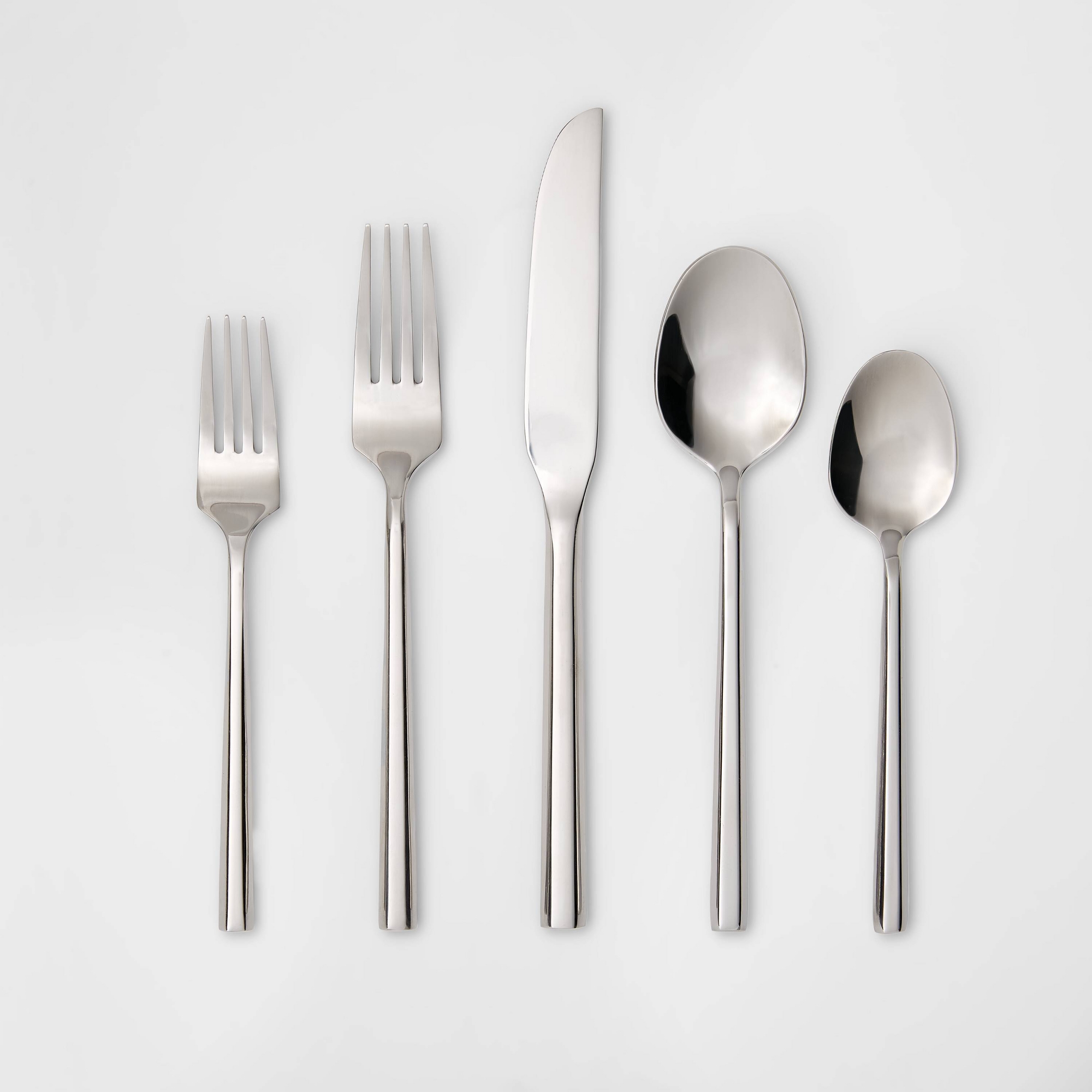 20pc Izon Flatware Set Silver - Threshold™