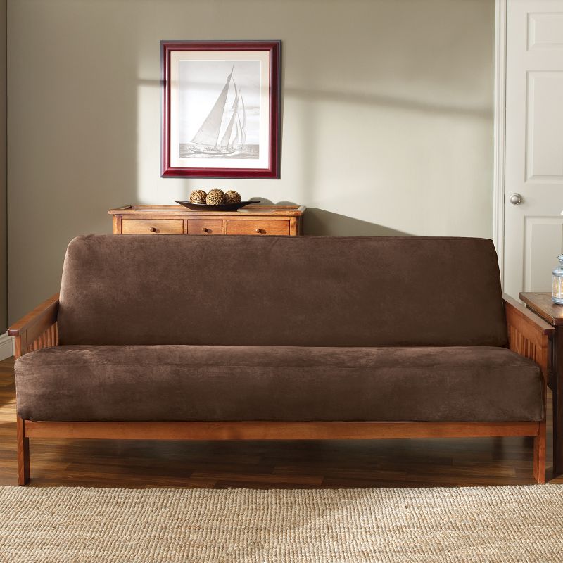 Soft Futon Cover Chocolate - Sure Fit, 3 of 5