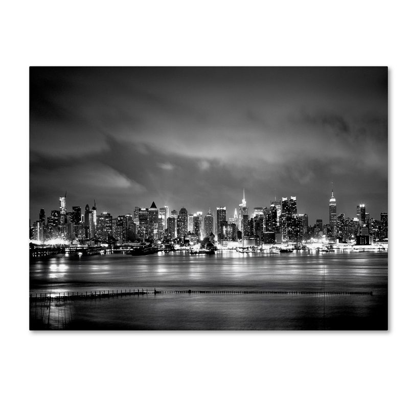 Trademark Fine Art -Preston 'New York Skyline' Canvas Art, 2 of 4