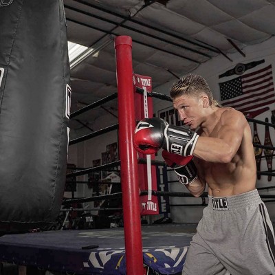 Bag Gloves Title Boxing Speed-Trax Weighted Black/Red, Reg