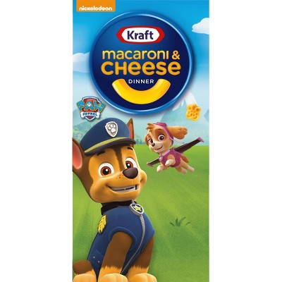 Kraft Macaroni & Cheese Dinner with Paw Patrol Shapes - 5.5oz