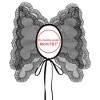 INSPIRE CHIC Women's Semi-Sheer Embroidery Neck Ruff Detachable Fake Dickey Collar Little Shawl 1 Pc - 4 of 4