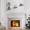 Sorbus Set of 3 Square 9 Inch Floating Shelves - for Living Room Decor, Bedroom, Bathroom Decor, Home & Kitchen - 2 of 4