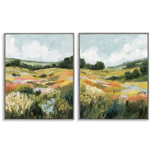 Stupell Industries Vast Meadow Painting, 11" x 14" (Set of 2) - 1 of 4