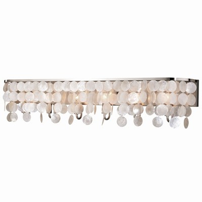 Vaxcel Elsa 6 - Light Vanity in  Satin Nickel