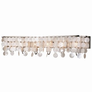 Vaxcel Elsa 6 - Light Vanity in  Satin Nickel - 1 of 4