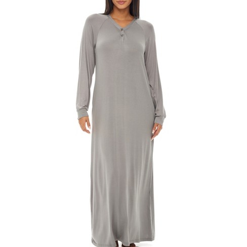 ADR Women's Cotton Victorian Poet's Nightgown, Juliet Long Sleeve