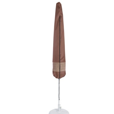 88"H Ultimate Patio Umbrella Cover with Integrated Installation Pole Mochaccino - Classic Accessories