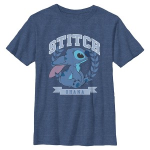 Boys Lilo & Stitch Athletic Ohana T Shirt - 1 of 4