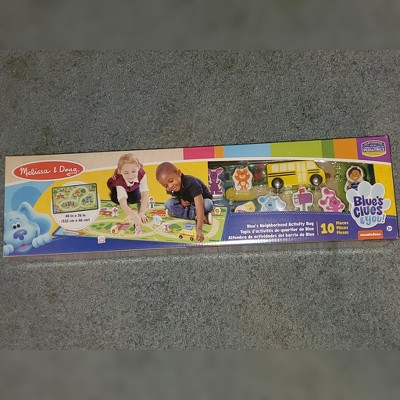 Melissa & Doug Blues Clues & You! Blue's Neighborhood Activity Rug : Target