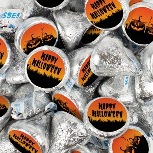 Halloween Candy Party Favors Chocolate Hershey's Kisses by Just Candy - 1 of 1