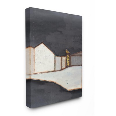 Stupell Industries Abstract Geometric Shape Urban Architecture Landscape